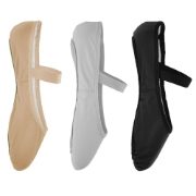 NEW               Capezio® V100 Luna Essentials Leather Ballet Shoes, Full Sole