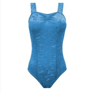 NEW                Starlite Crushed Velour Saffy Leotard