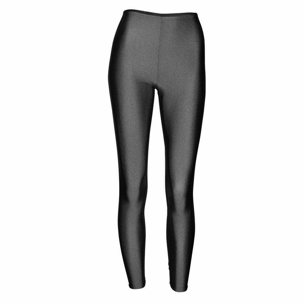 Black Lycra Footless Tights (PYT80A)