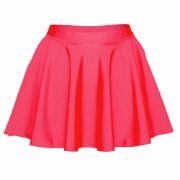 starlite circular skirt red