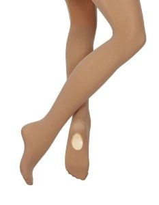 **WSL** BLOCH® T0982L Adults Suntan Contoursoft Convertible Tights